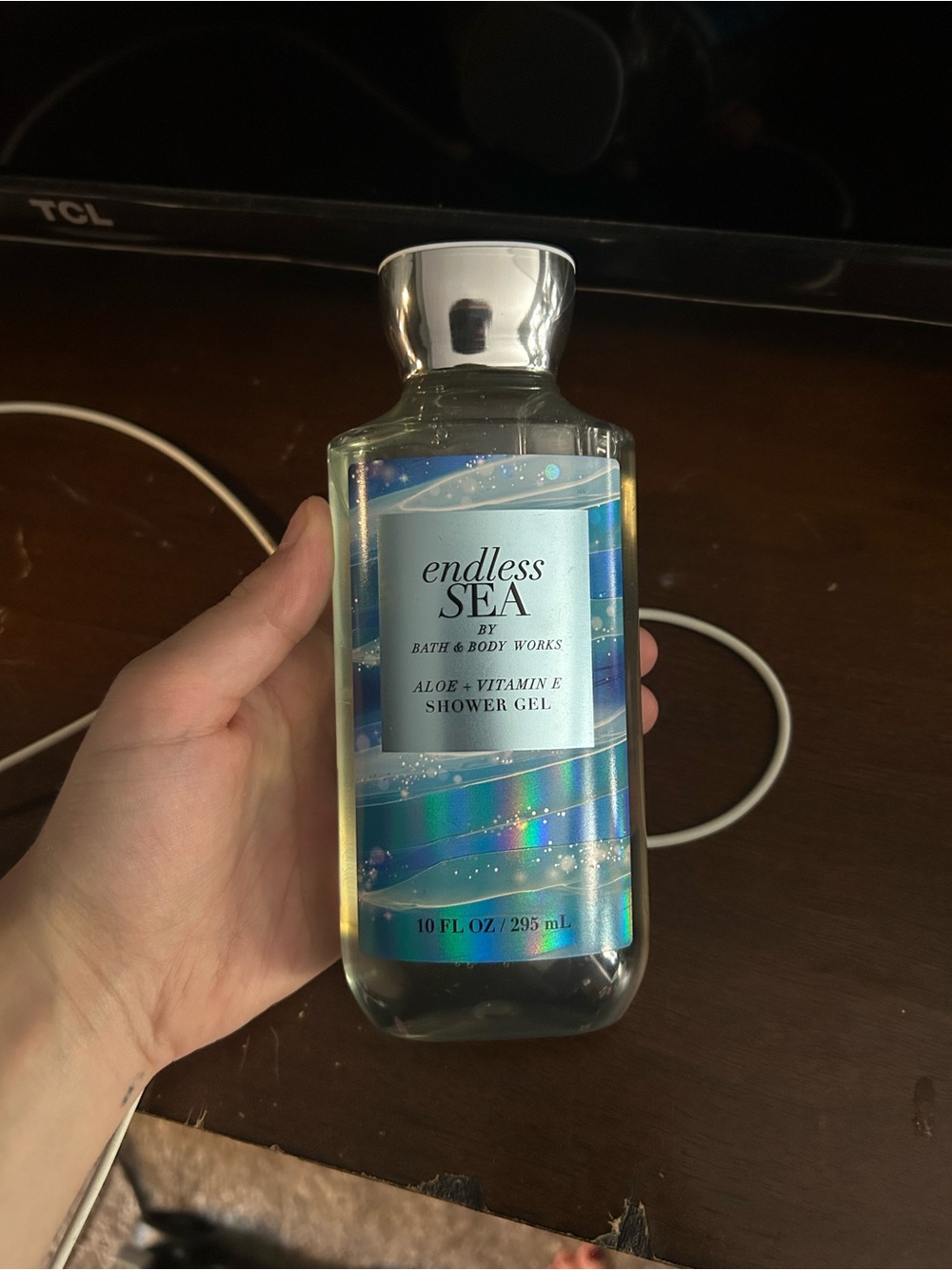 Bath & Body Works Endless Sea Shower Gel - Blue & Silver Accents